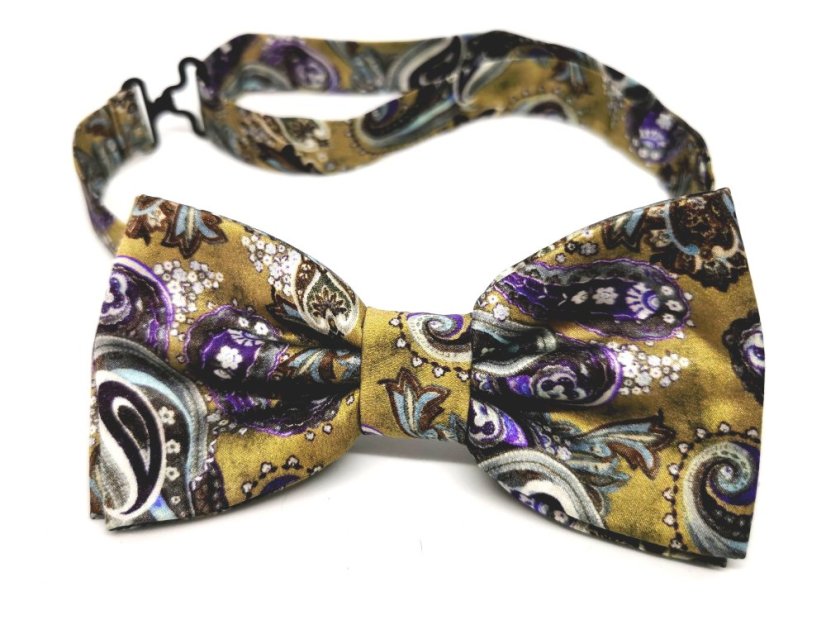 Motýlik St.Kristof GOLDEN&PAISLEY