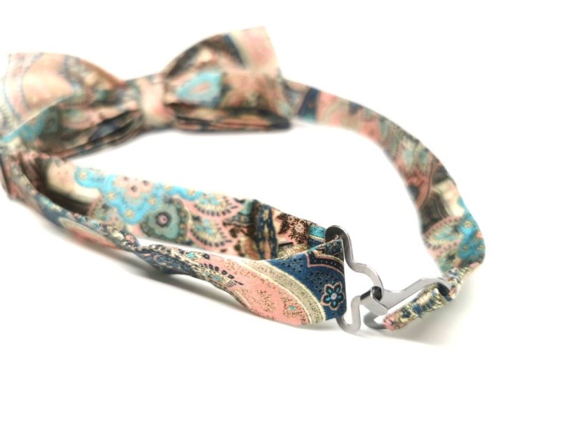 Motýlik St.Kristof PINK&PAISLEY