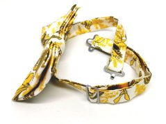 Motýlik St.Kristof YELLOW&PAISLEY