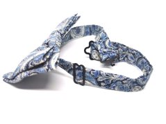 Motýlik St.Kristof BLUE&PAISLEY