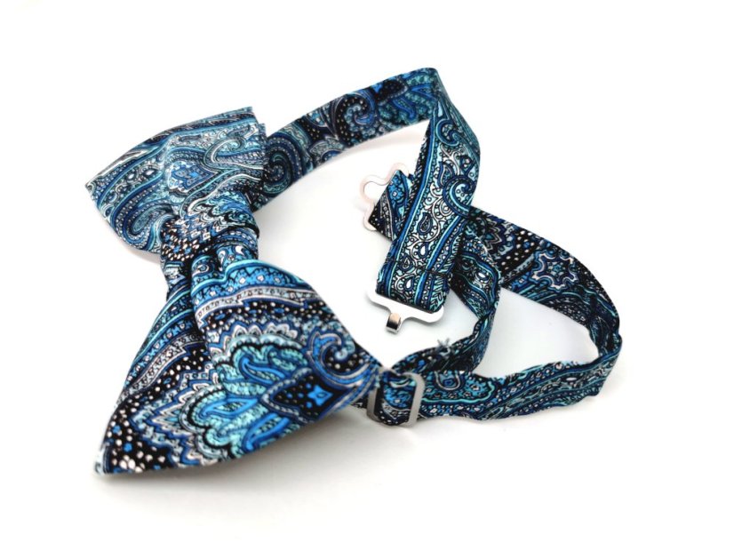Motýlik St.Kristof DARKBLUE&PAISLEY