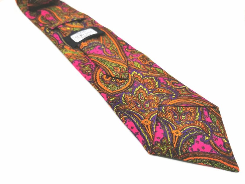 Viazanka St.Kristof PINKORANGE&PAISLEY