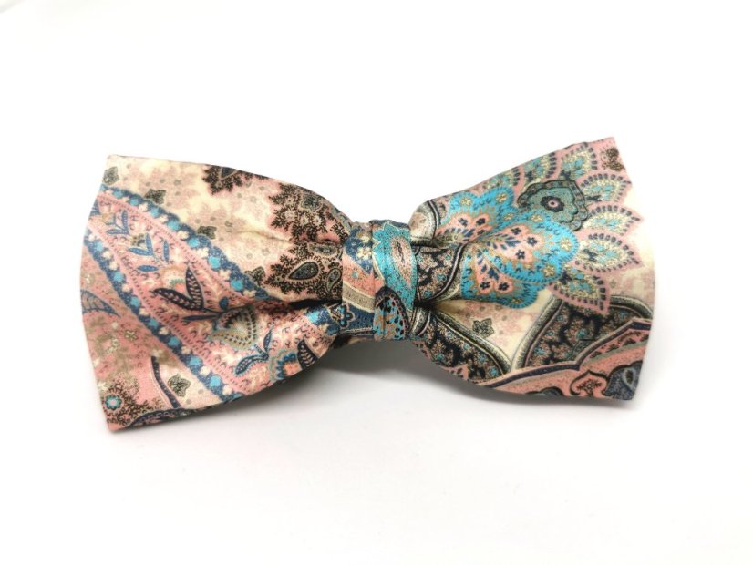 Motýlik St.Kristof PINK&PAISLEY