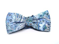 Motýlik St.Kristof LIGHTBLUE&PAISLEY