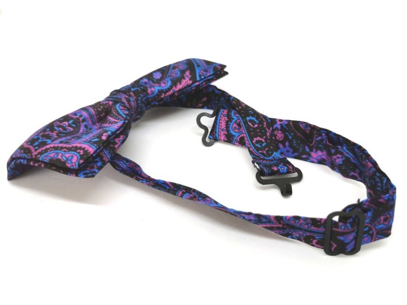 Motýlik St.Kristof BLACKBLUE&PAISLEY