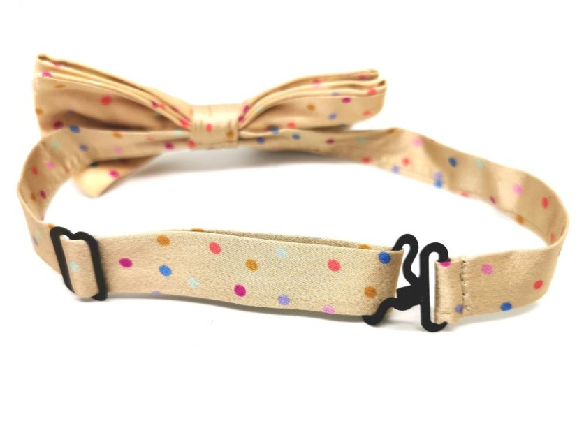Motýlik St.Kristof BEIGE&DOTS