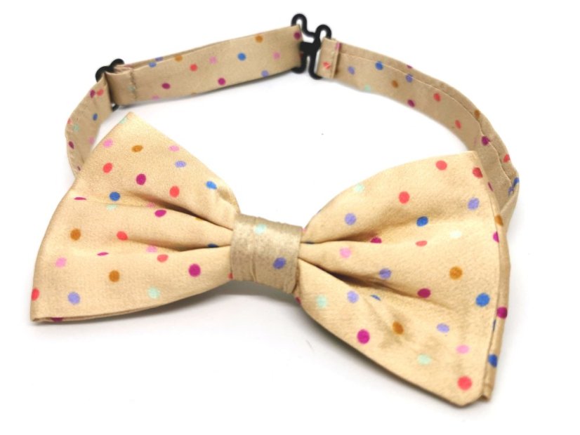 Motýlik St.Kristof BEIGE&DOTS