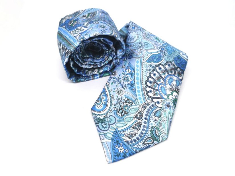 Viazanka St.Kristof LIGHTBLUE&PAISLEY