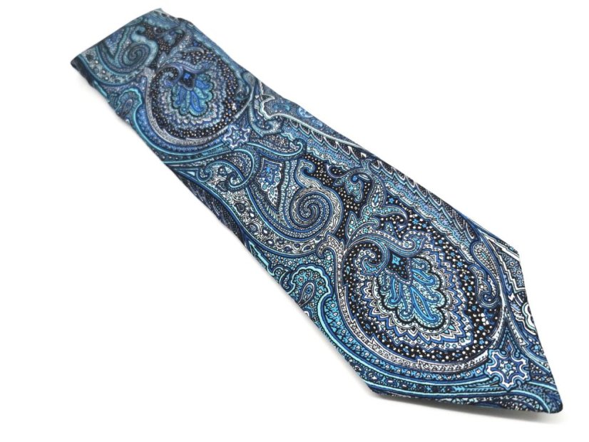 Viazanka St.Kristof BLUE&PAISLEY