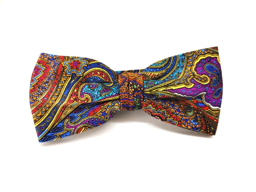 Motýlik St.Kristof RED&PAISLEY