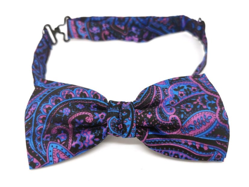 Motýlik St.Kristof BLACKBLUE&PAISLEY
