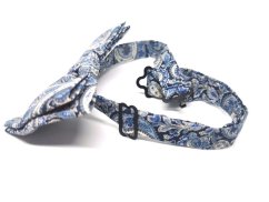 Motýlik St.Kristof BLUE&PAISLEY