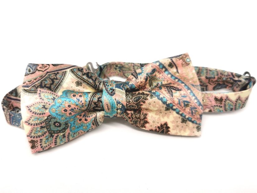 Motýlik St.Kristof PINK&PAISLEY