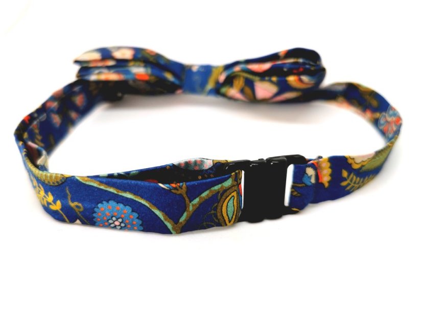 Motýlik St.Kristof DARKBLUE&FLOWERS