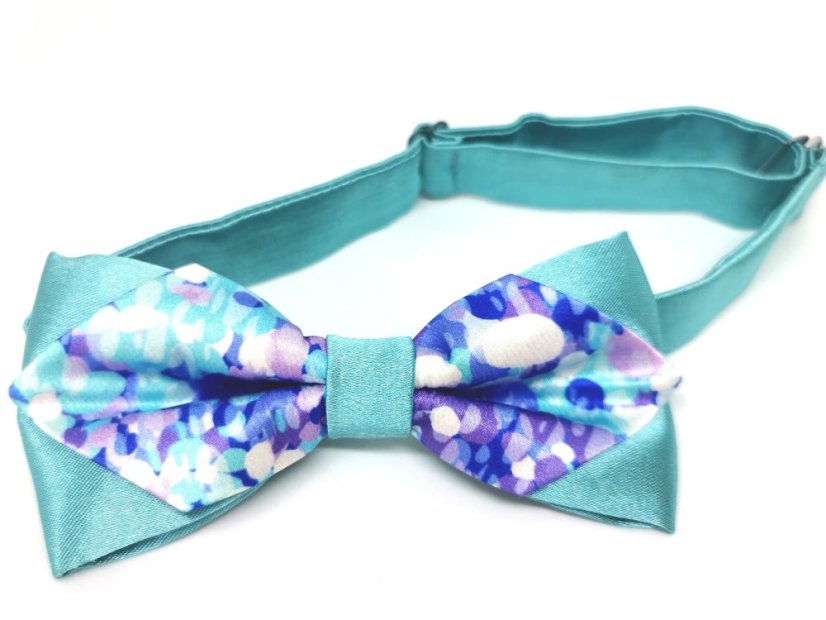 Motýlik St.Kristof TURQUOISE&DOTS