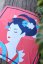 Elegantná dámska šatka GEISHA červená