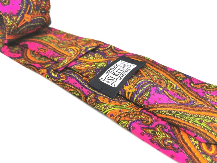 Viazanka St.Kristof PINKORANGE&PAISLEY
